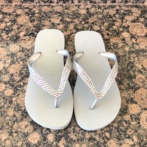 Havainas Flip Flops with Swarovski